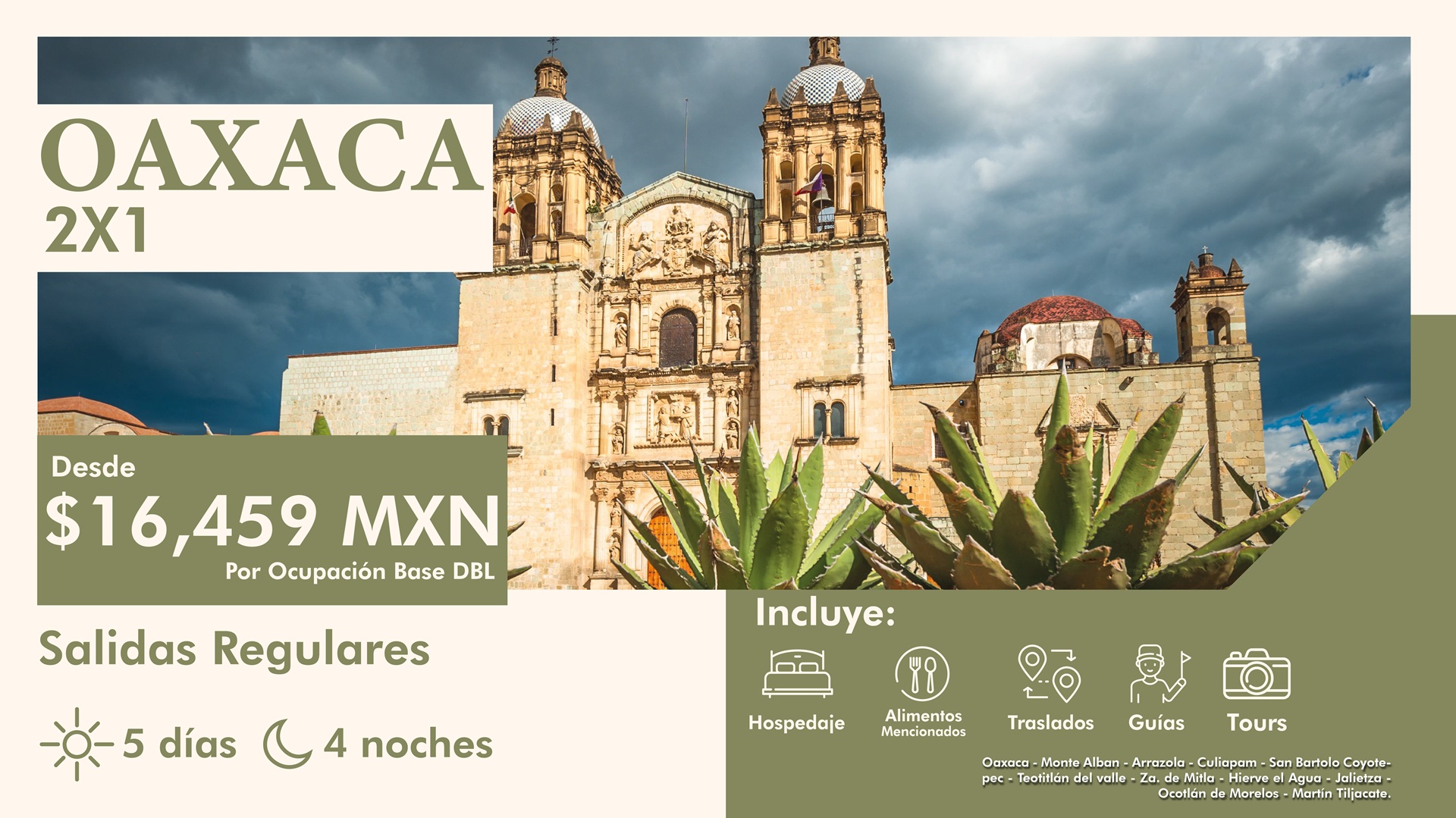 Oaxaca 2x1
